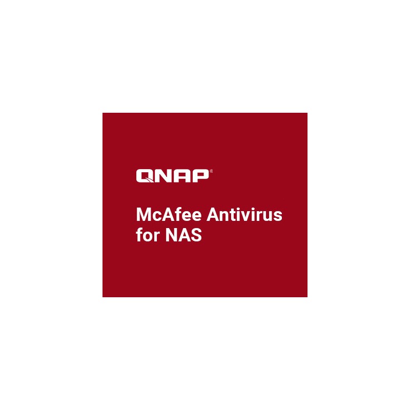 QNAP McAfee antivirus 3 years